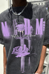 MEDM Vintage Print Tee - COPPING THREADS - MEDM